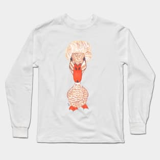 CRESTED DUCK Long Sleeve T-Shirt